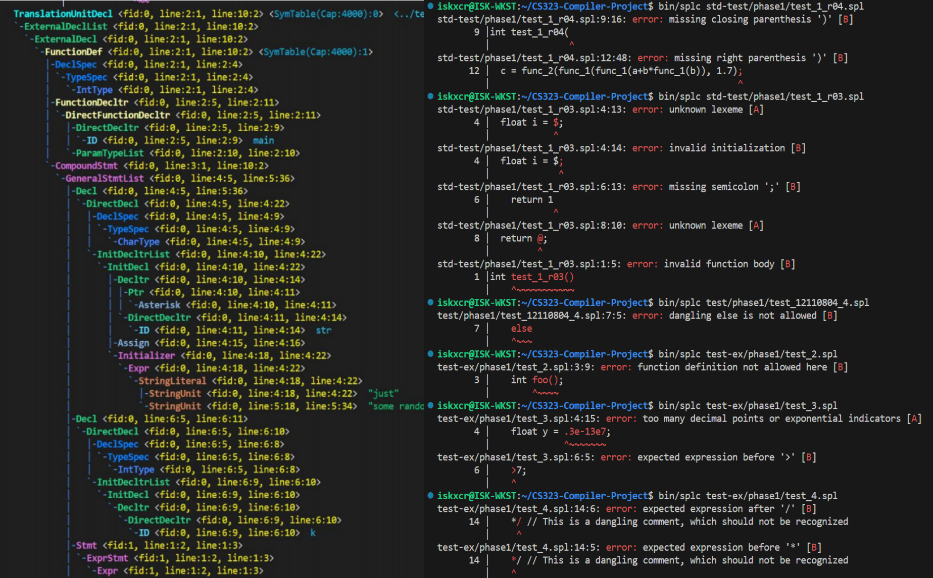 Simple Compiler preview